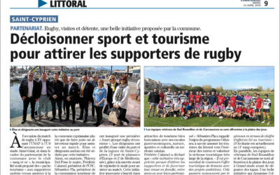 Succès au rendez-vous pour la première de « Jouer groupé Rugby et Tourisme » !