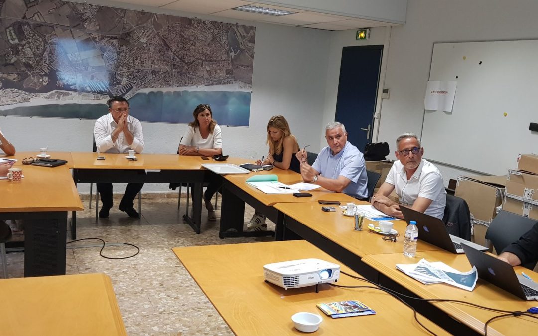 Comité de pilotage sur la réalisation de la Destination Bleue d’Excellence Odyssea Saint-Cyprien / Sud Rousssillon