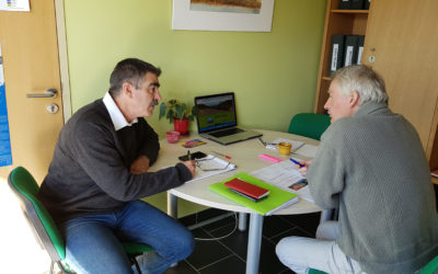 Réunion de travail au Parc naturel régional de la Narbonnaise en Méditerranée