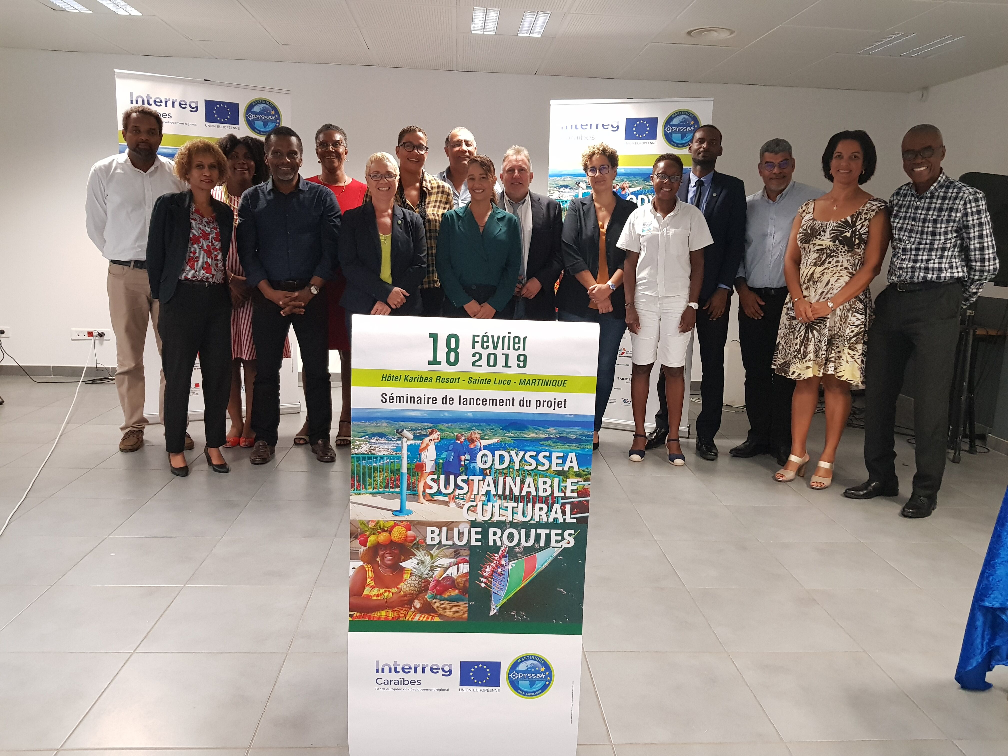 Réunion du Comité Directeur du projet Odyssea Antilles Sustainable Nautical and Cultural Blue Routes