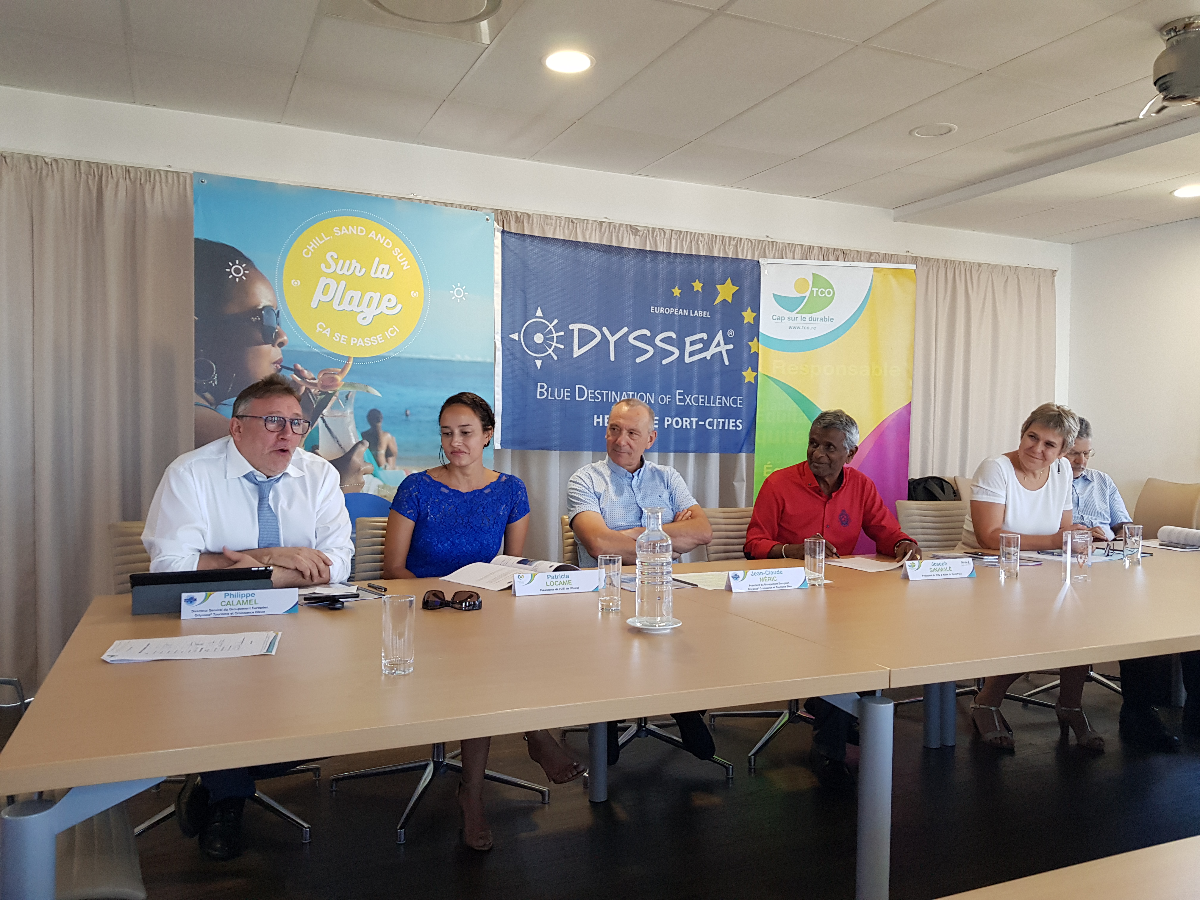 La visite de la délégation Odyssea au Territoire de la Côte Ouest, destination candidate au label, largement relayée dans la presse !