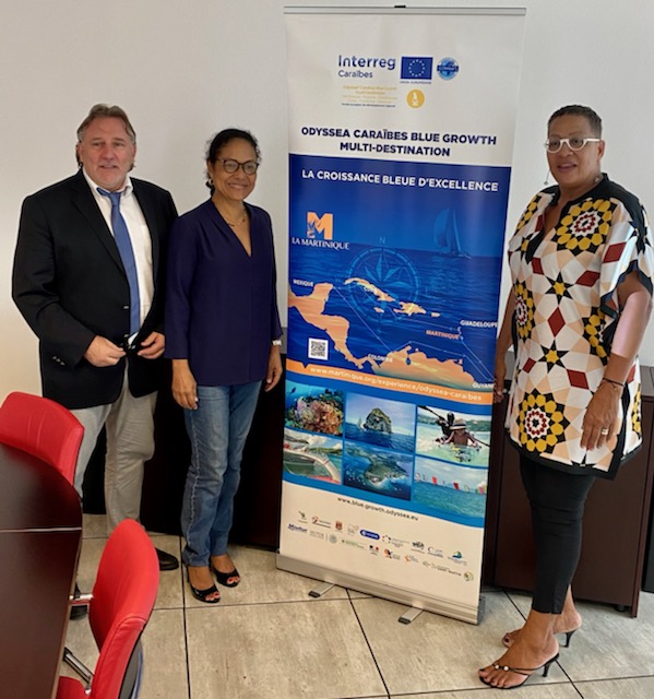 Comité Territorial du Comité Martiniquais du Tourisme, dans le cadre du programme Odyssea Caraïbes Blue Growth Multi-Destination