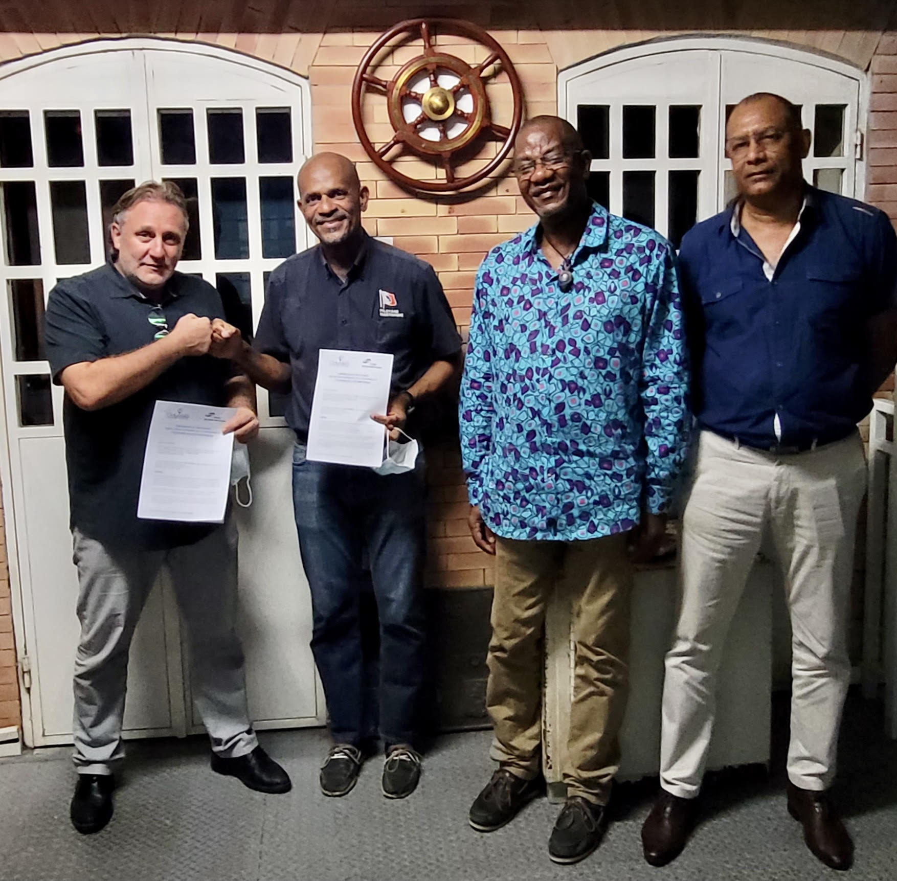 Signature de l’accord de coopération entre le Cluster Maritime de Martinique et le réseau Odyssea, en faveur de la croissance et du tourisme bleus