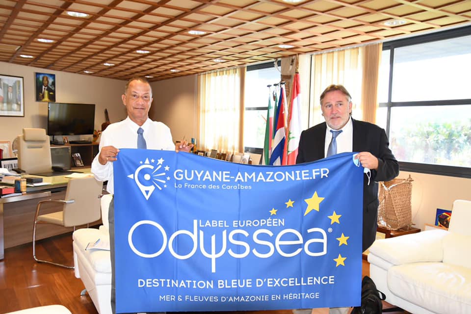 Rencontre avec le Président de la Collectivité Territoriale de Guyane, Rodolphe Alexandre, autour d’une Guyane Bleue et Verte durable et inclusive
