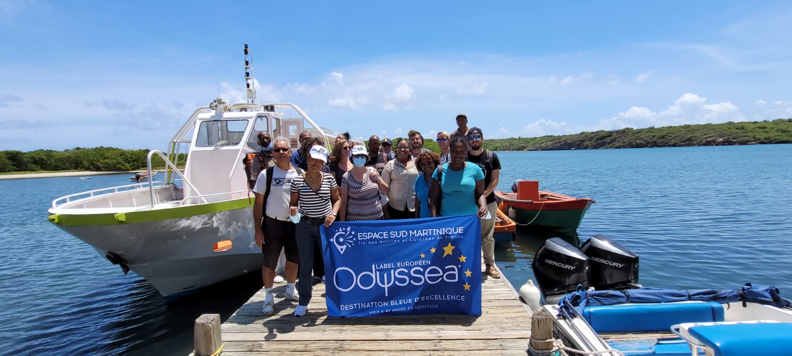 Jour 2 de l’éductour des Routes Bleues Mythiques de la Martinique et des Caraïbes sur le thème de la biodiversité côté Atlantique !