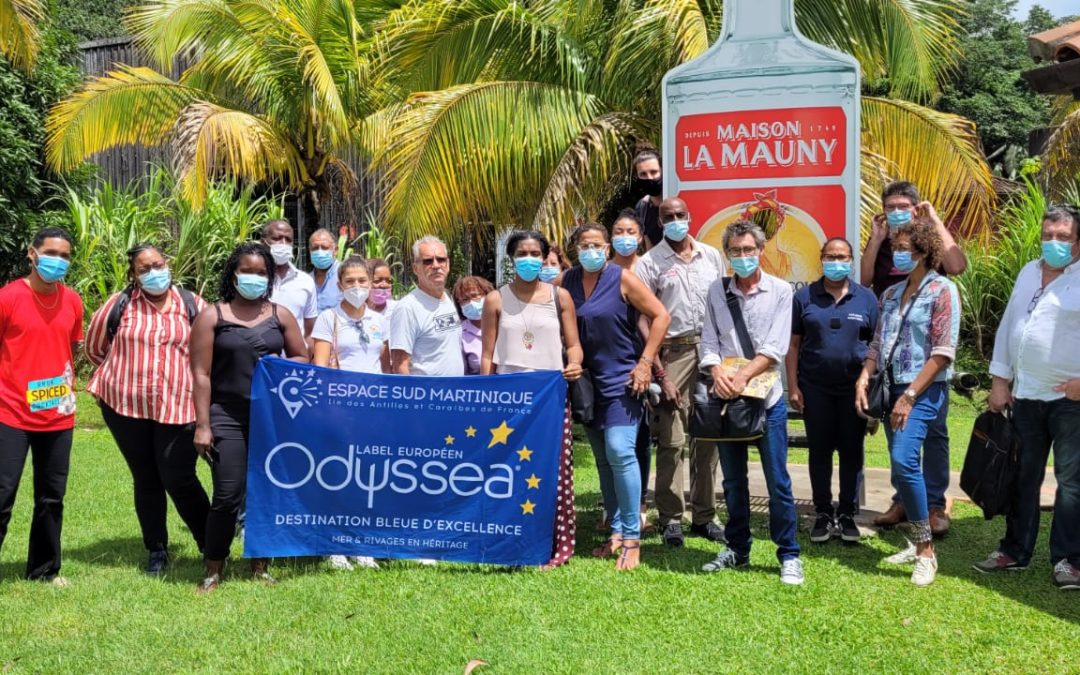 L’éductour s’achève en beauté au domaine Maison La Mauny, partie prenante du nouveau spiritourisme de destination des Routes Bleues Mythiques