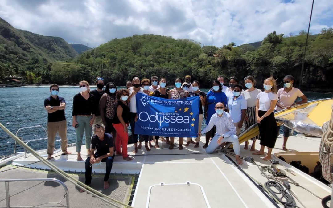 Les 1ères photos de l’éductour des « Routes Bleues Mythiques de la Martinique et des Caraïbes », en présence de toutes les forces vives du territoire de la Martinique !