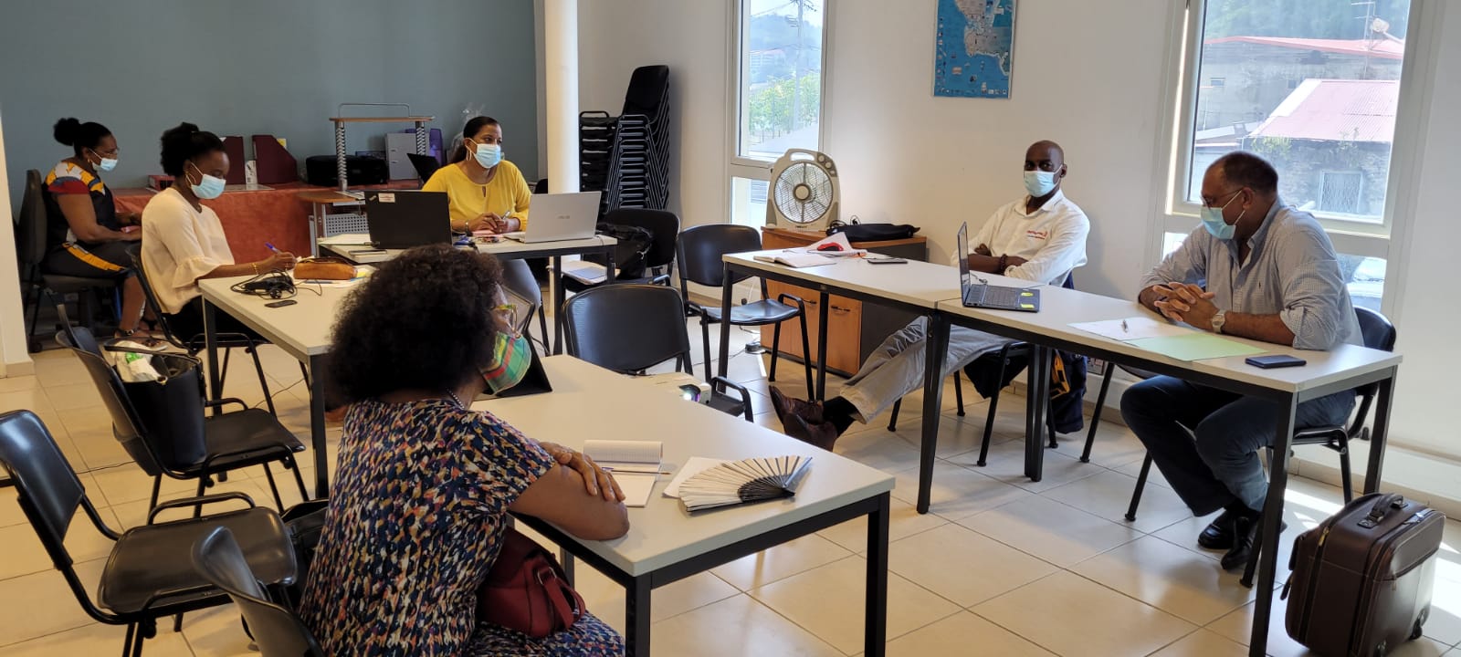 Présentation à l’OTI de Cap Nord Martinique du label européen Odyssea et des Routes Bleues Mythiques, pour une relance touristique inclusive et durable