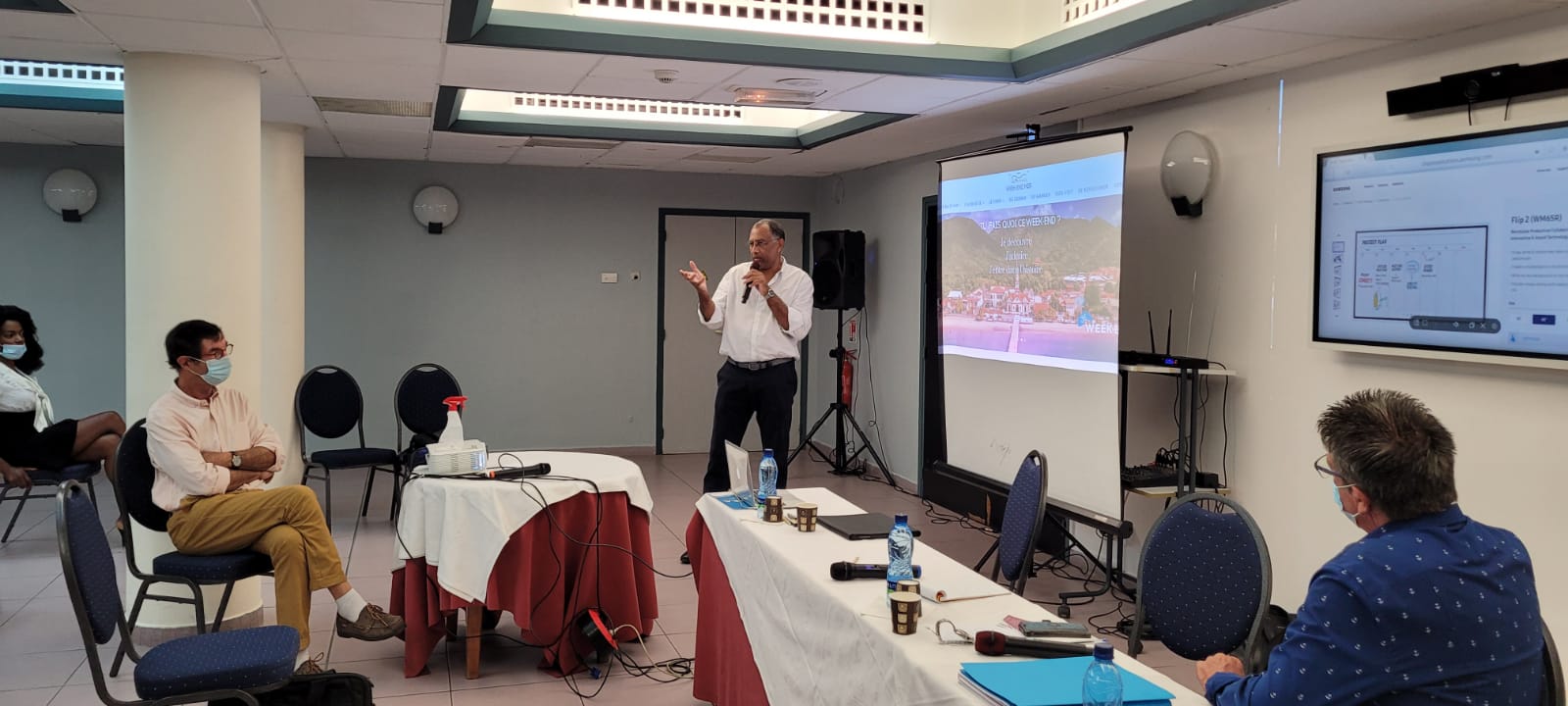 Présentation du 1er Week-end Mer Sud Martinique by Odyssea lors de l’Assemblée Générale de Ziléa