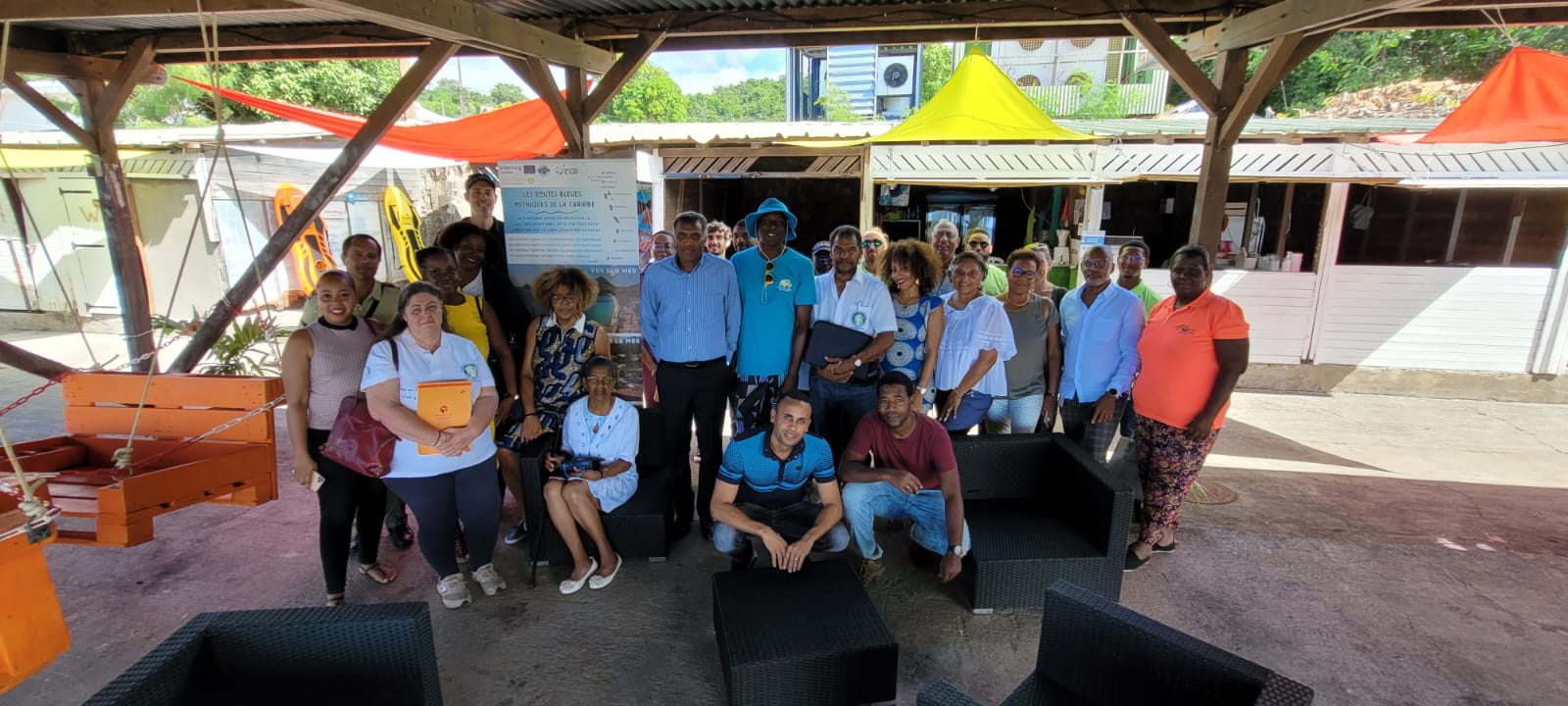 Présentation à Gourbeyre, lors d’un éductour technique, d’un nouveau tourisme bleu d’avenir et d’excellence