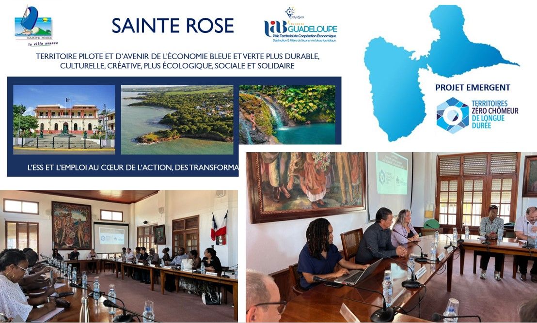 Sainte-Rose, Territoire pilote dans le cadre de la mise en œuvre de l’expérimentation « Territoires zéro chômeur de longue durée » en Guadeloupe !